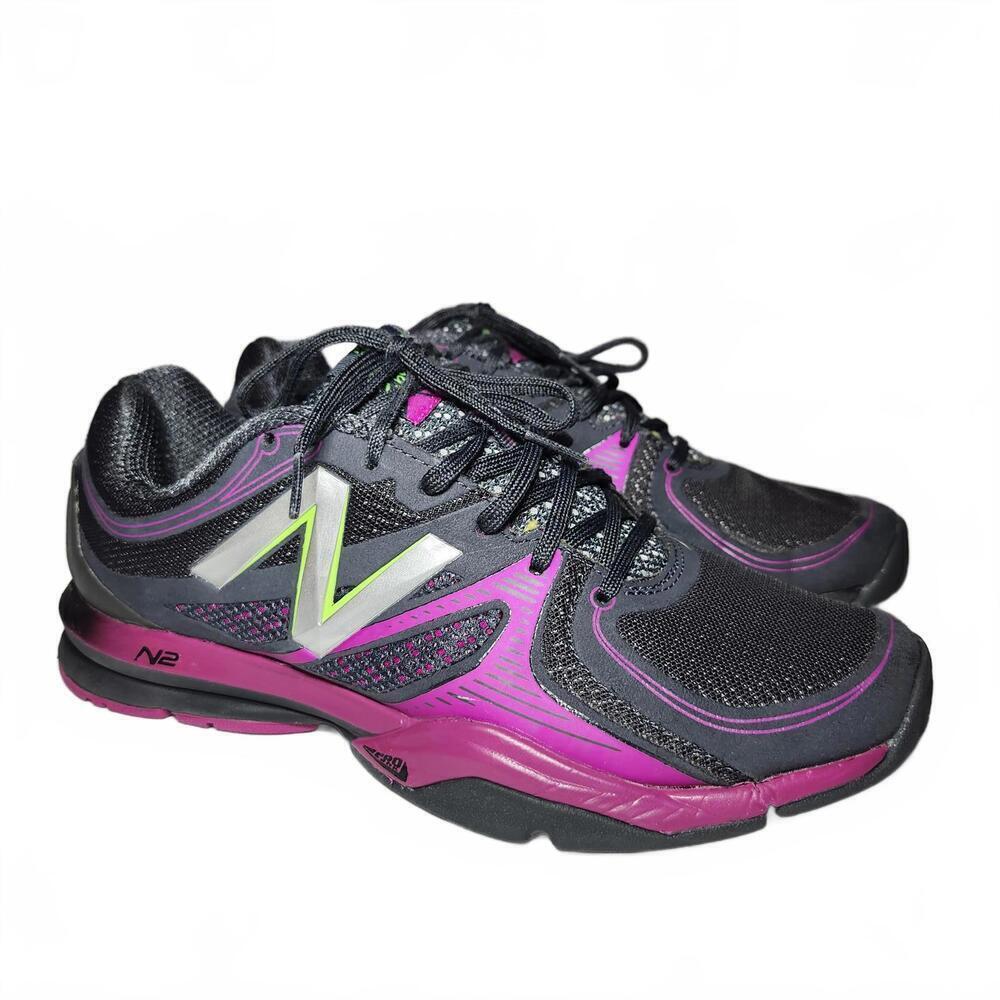 New Balance Women's 412 Size 9 Black Pink Running Sneakers WW412CP1